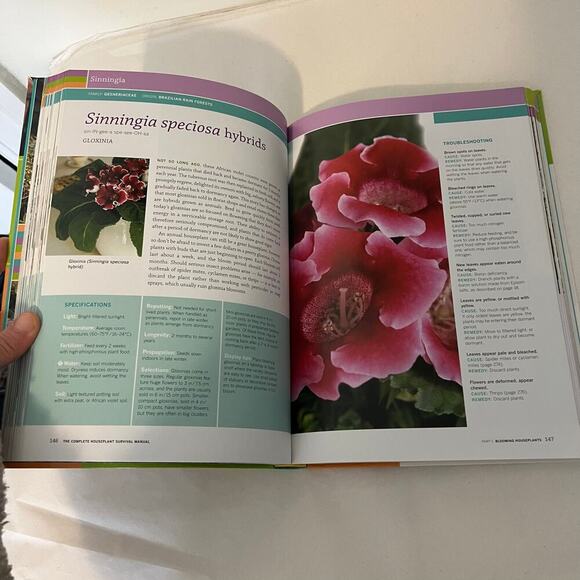 The Complete Houseplant Survival Manual by Barbara Pleasant paperback book - Picture 3 of 5
